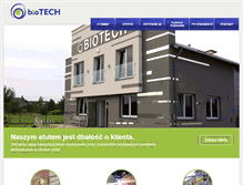 Tablet Screenshot of bio-tech.com.pl